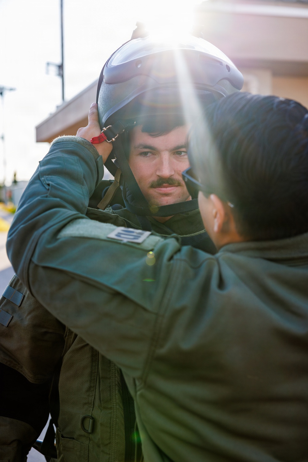 MCAS Iwakuni EOD screening bomb suit agility test