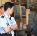 JASDF General Candidates from Meguro Base Tour Battle of Okinawa Museum at Camp Kinser