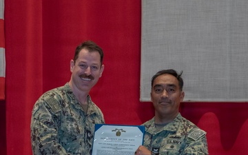 CFAY Holds All Hands and Awards at Quarters