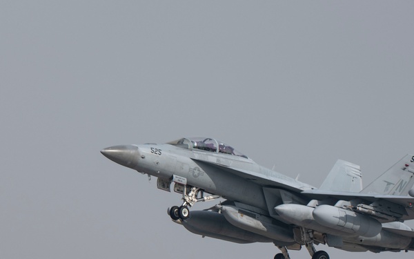 Electronic Attack Squadron (VAQ) 135 operates at Osan