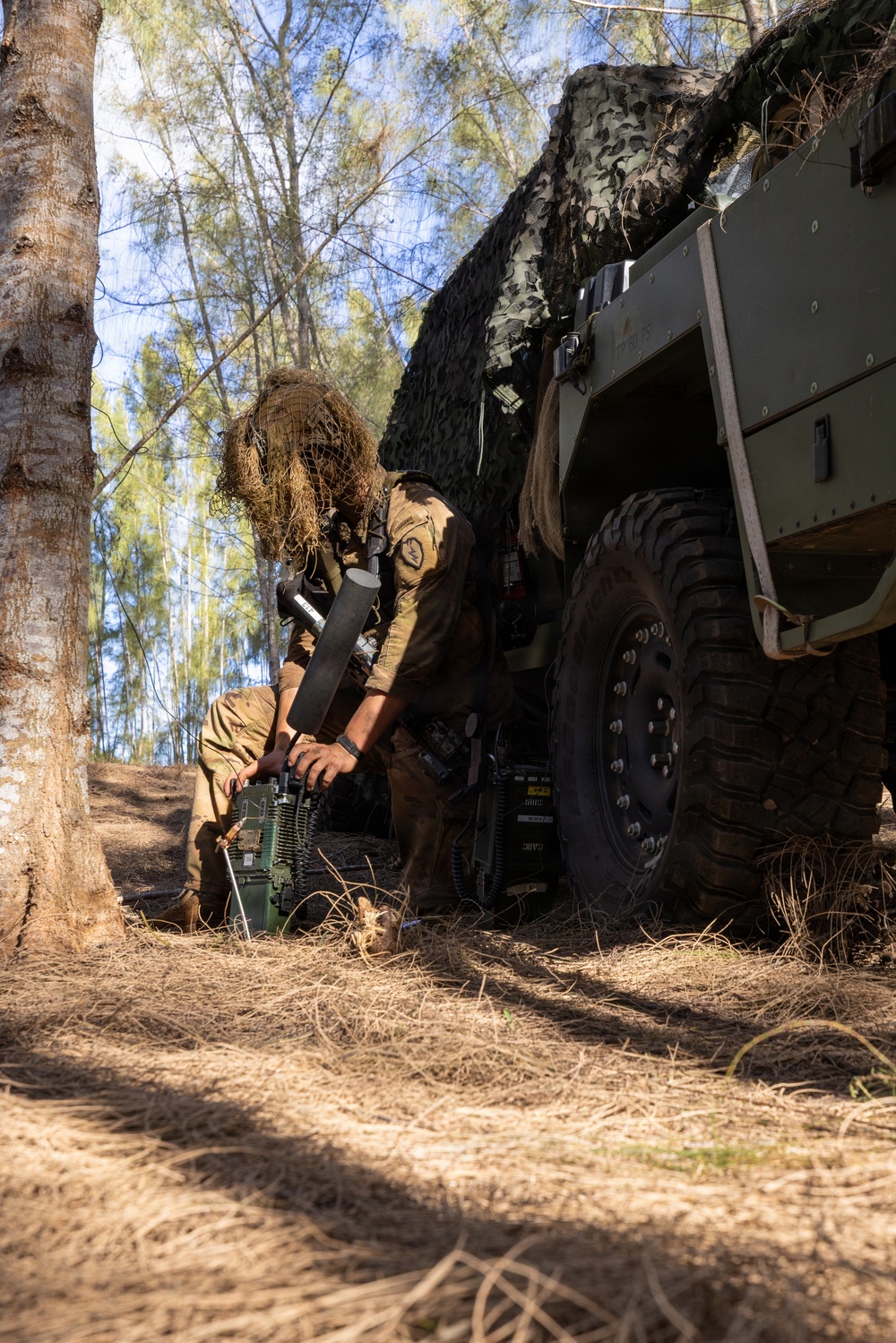 U.S. Army General James J. Mingus observes 25th Infantry Division Transformation In Contact