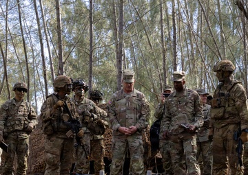 U.S. Army General James J. Mingus observes 25th Infantry Division Transformation In Contact