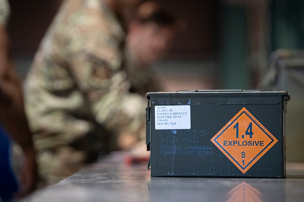 Yokota MUNS flare up operations for BM 26-1