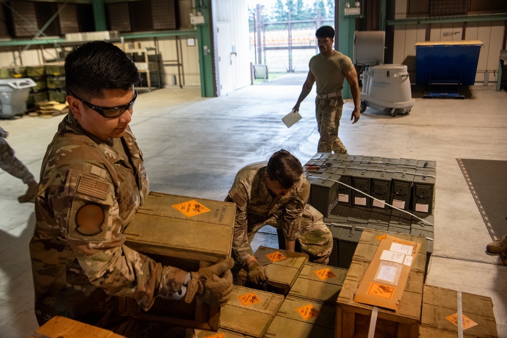 Yokota MUNS flare up operations for BM 26-1