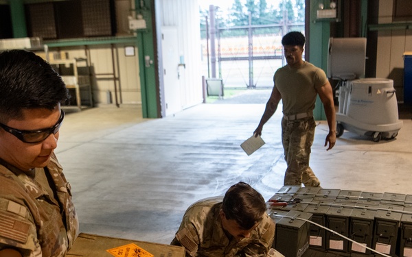 Yokota MUNS flare up operations for BM 26-1