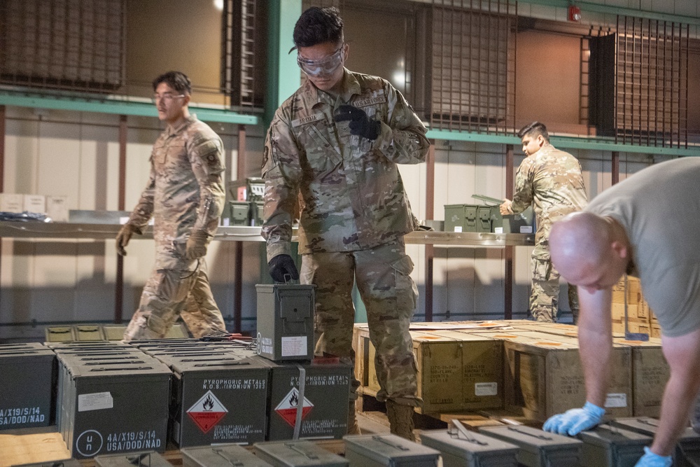 Yokota MUNS flare up operations for BM 26-1