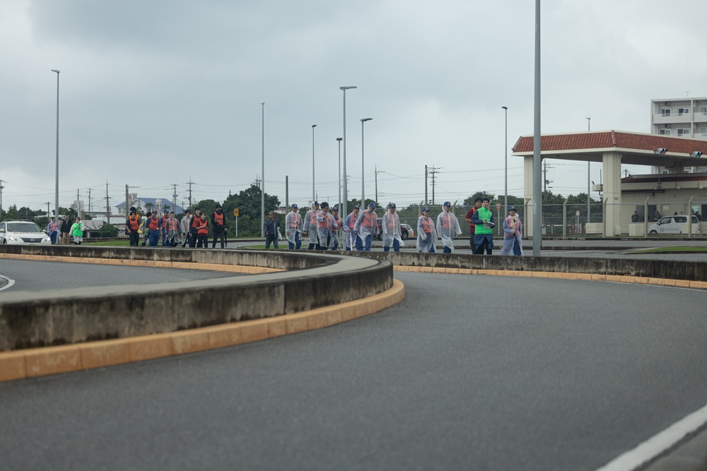 Camp Kinser, Urasoe City Hall collaborate on tsunami evacuation exercise