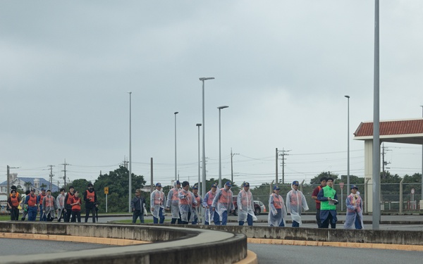 Camp Kinser, Urasoe City Hall collaborate on tsunami evacuation exercise
