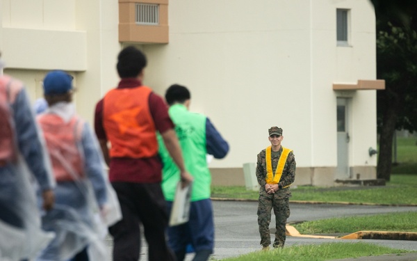 Camp Kinser, Urasoe City Hall collaborate on tsunami evacuation exercise
