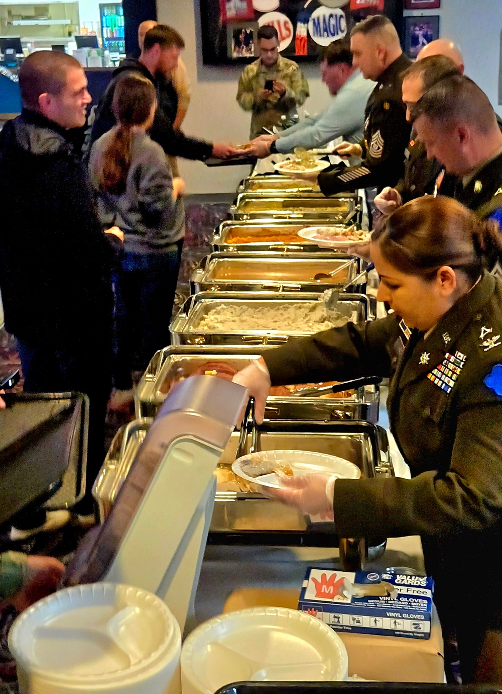 Fort McCoy DFMWR coordinates community dinner at McCoy’s Community Center