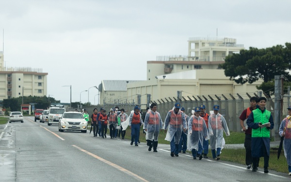 Camp Kinser, Urasoe City Hall collaborate on tsunami evacuation exercise
