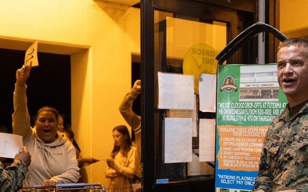 Camp Foster Commissary Night Sale