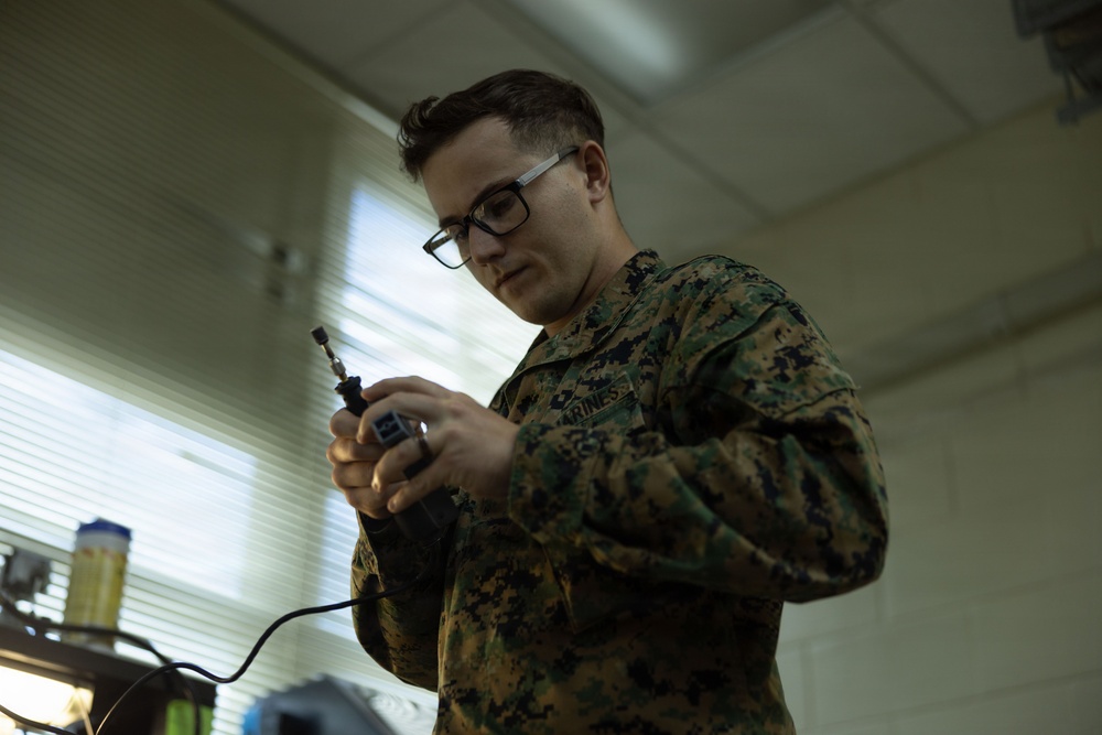 12th MLR Marine, Michigan Native Awarded the Gold Disk Award