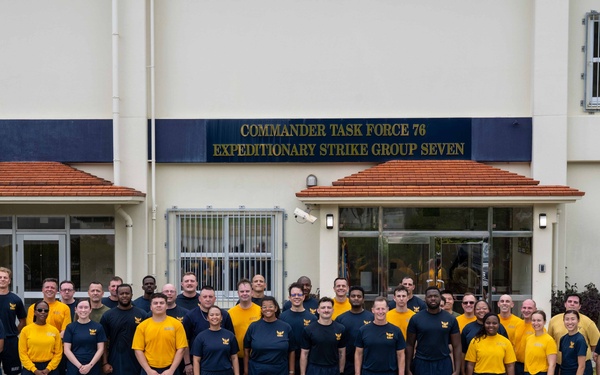 CTF 76 Celebrates U.S. Navy 250th Birthday