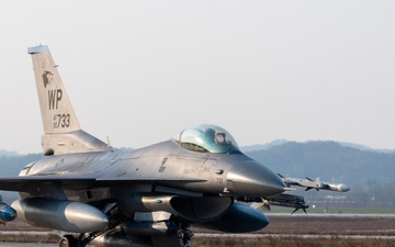 Kunsan F-16s arrive for Super Squadron Test Phase II