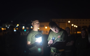 MWHS-1 performs annual combat fitness test