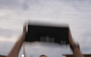 MWHS-1 performs annual combat fitness test