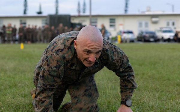 MWHS-1 performs annual combat fitness test