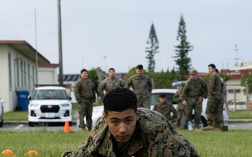 MWHS-1 performs annual combat fitness test