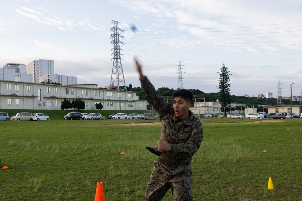 MWHS-1 performs annual combat fitness test
