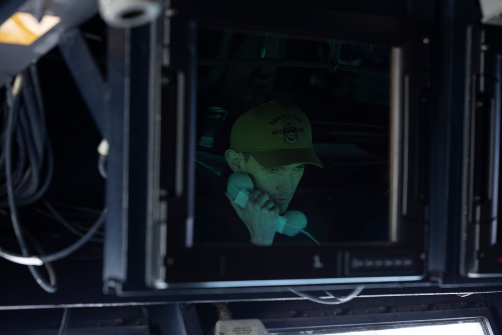 Dewey Departs from Pyeongtaek, Republic of Korea