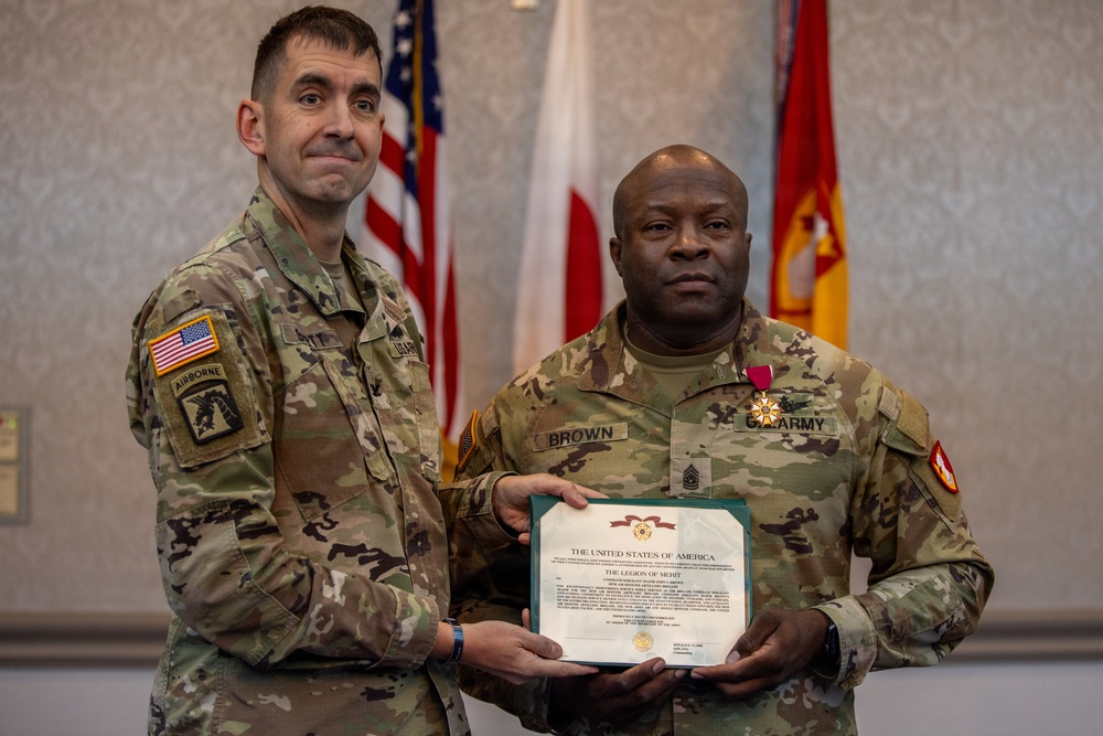 38th Air Defense Artillery Brigade Change of Responsibility