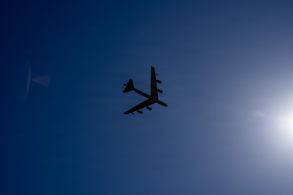 Military Flight Showcases Power Projection, Supports Partner Training