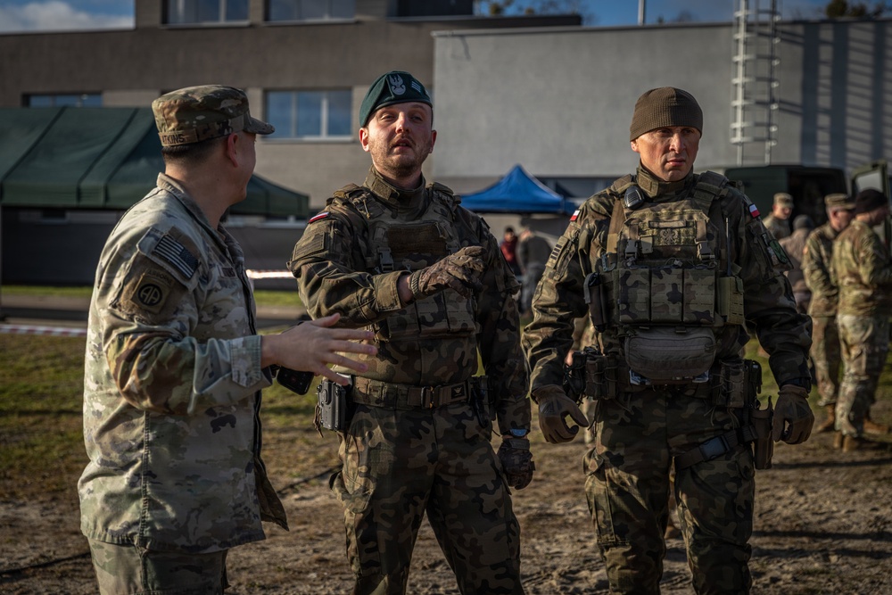 Showcase of c-UAS System in Nowa Deba Training Area, Poland