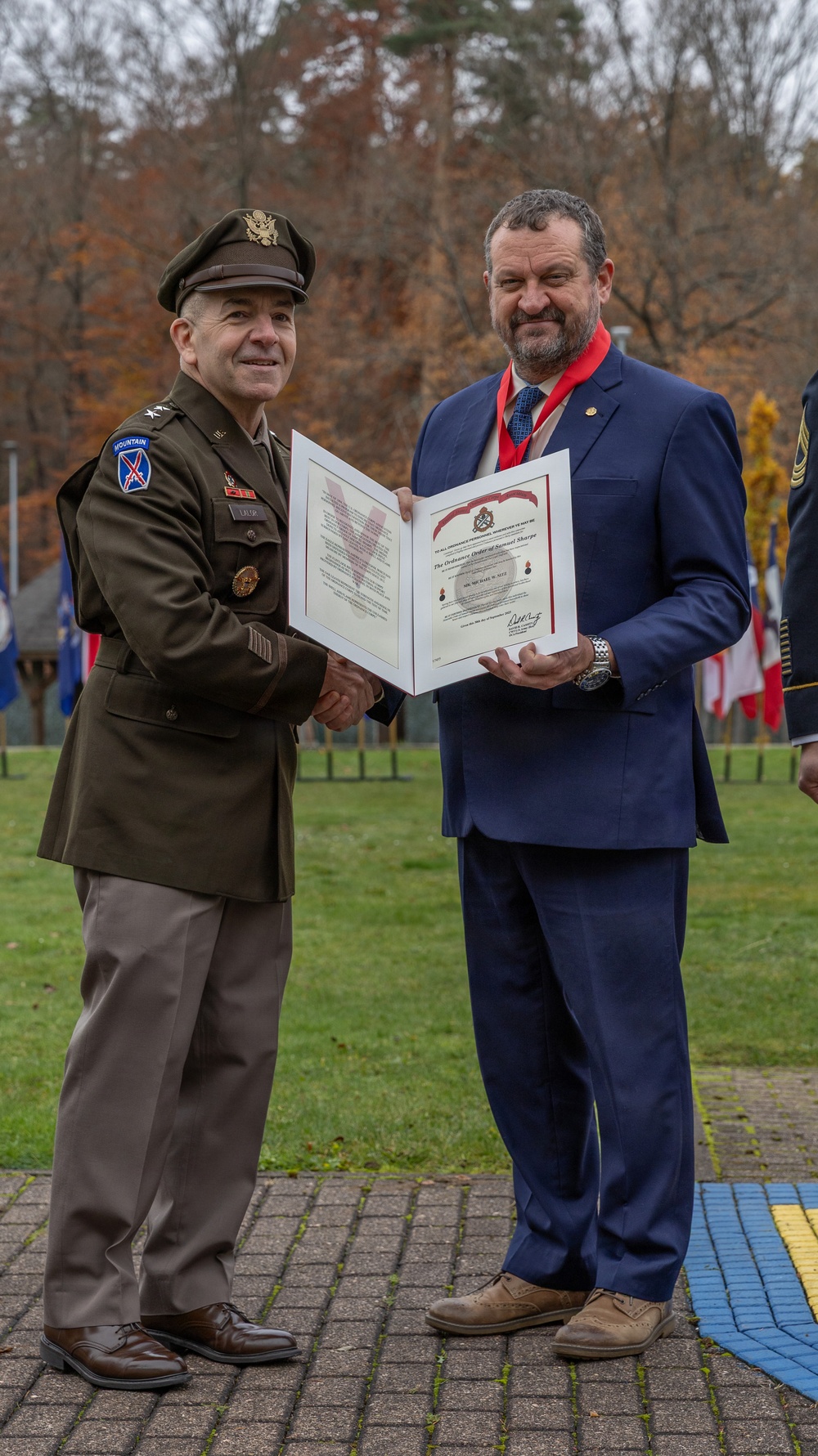 Maintenance Leader Receives Samuel Sharpe Award