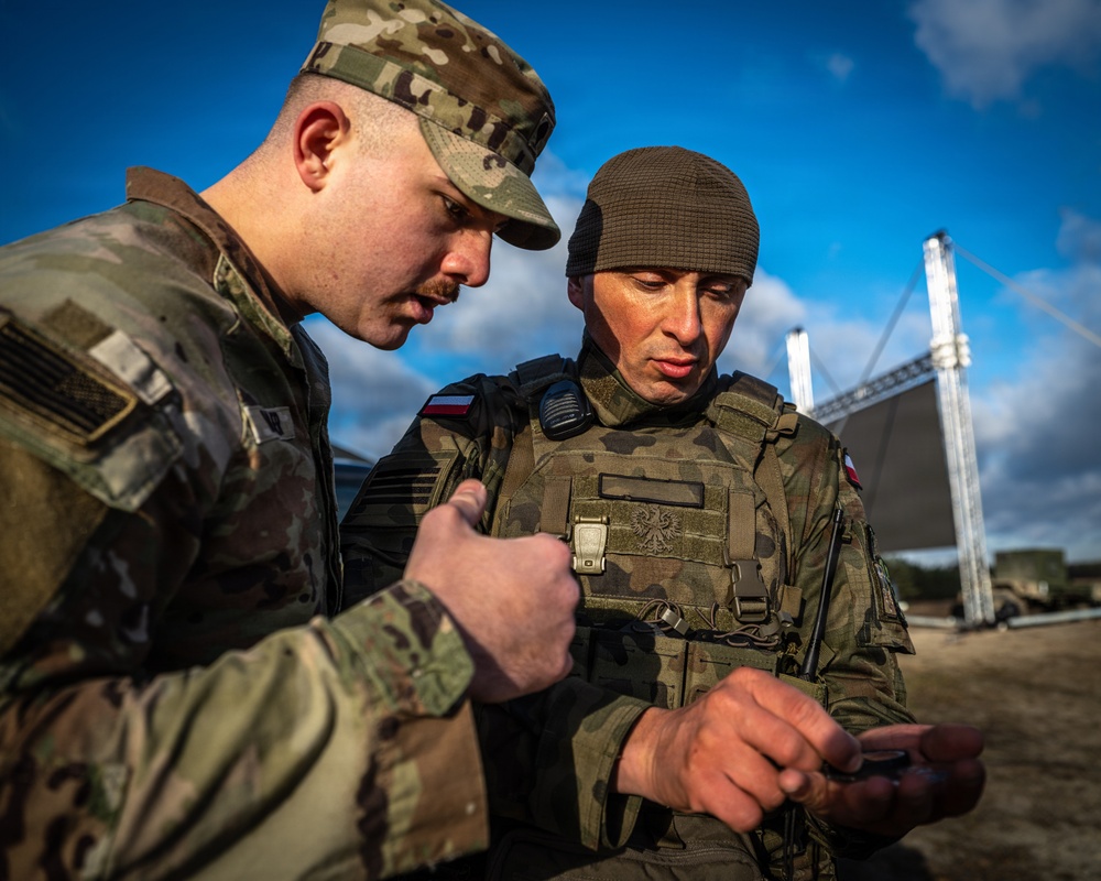 Showcase of c-UAS System in Nowa Deba Training Area, Poland