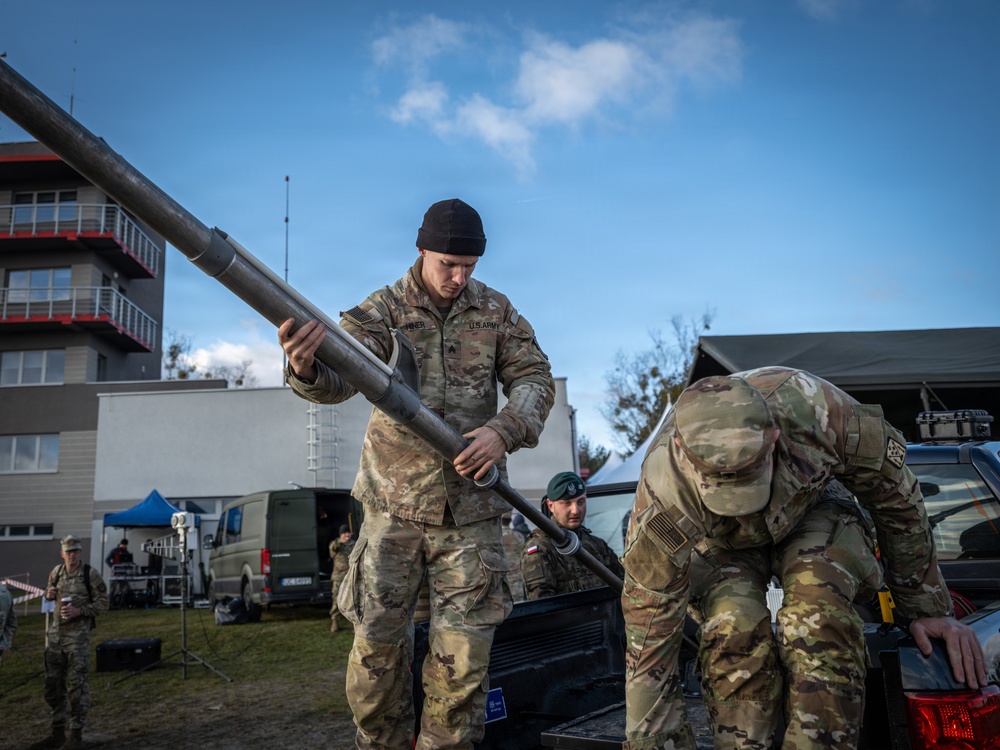 Showcase of c-UAS System in Nowa Deba Training Area, Poland