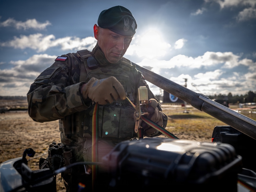 Showcase of c-UAS System in Nowa Deba Training Area, Poland