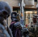 Joint Task Force Magnolia commander visits troops on patrol on Halloween