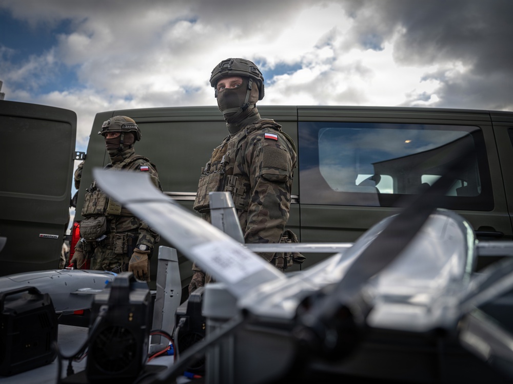 Showcase of c-UAS System in Nowa Deba Training Area, Poland