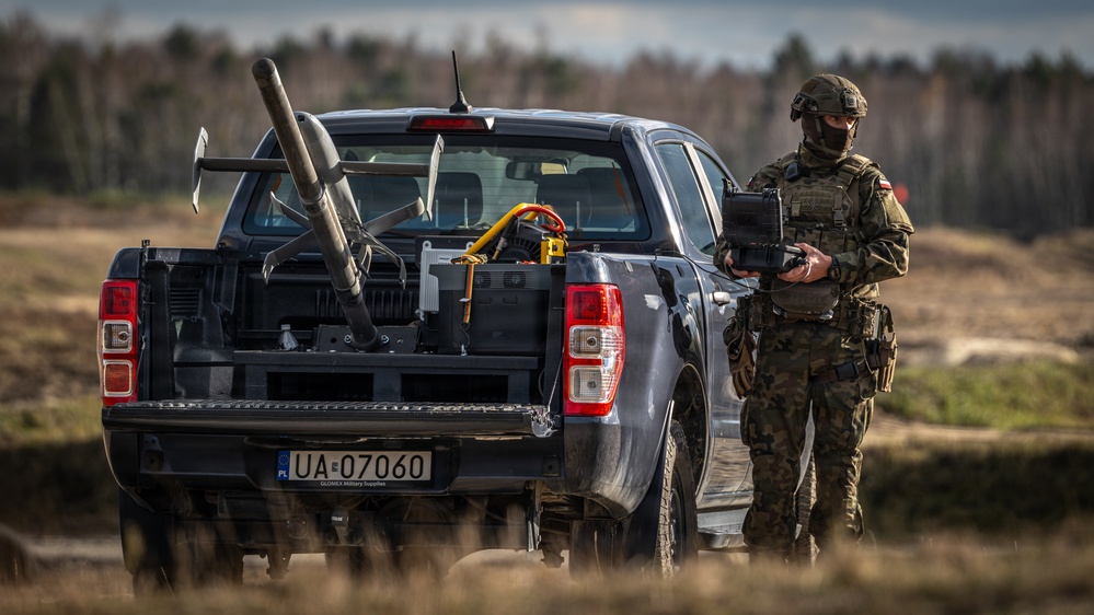 Showcase of c-UAS System in Nowa Deba Training Area, Poland