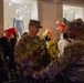 Joint Task Force–District of Columbia commander speaks with Joint Task Force Magnolia commander during Halloween