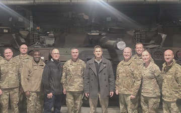 Senior Pentagon official visits APS-2 Powidz, underscoring its critical role supporting NATO
