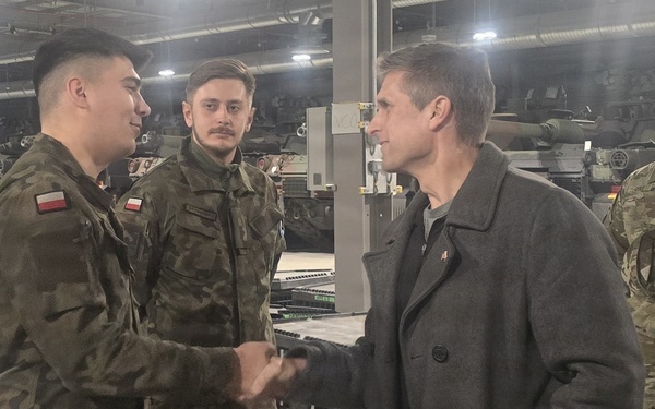 Senior Pentagon official visits APS-2 Powidz, underscoring its critical role supporting NATO