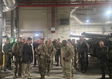Senior Pentagon official visits APS-2 Powidz, underscoring its critical role supporting NATO
