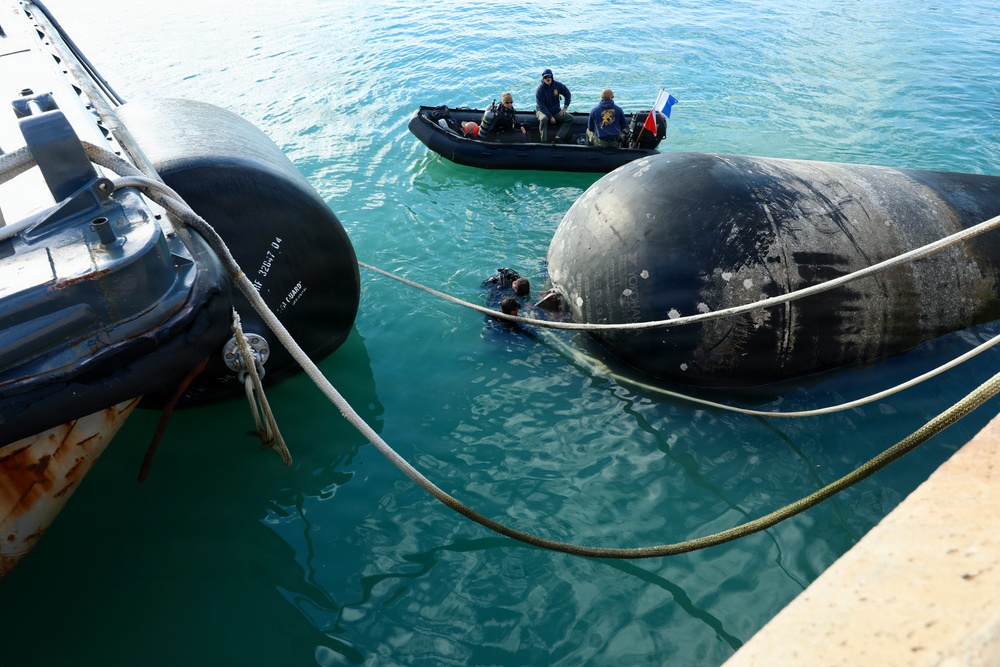 22NCR Seabee Divers Support Fleet Readiness in Spain