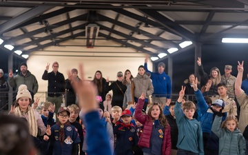 Cub Scout Pack 295 attends Community Safety Night