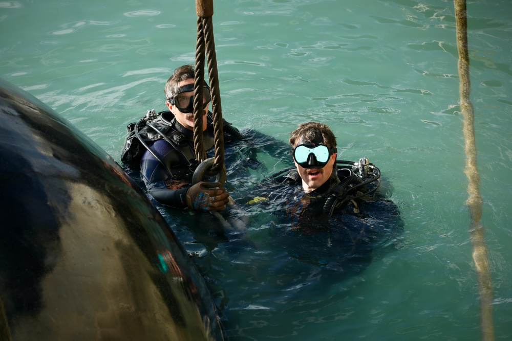 22NCR Seabee Divers Support Fleet Readiness in Spain
