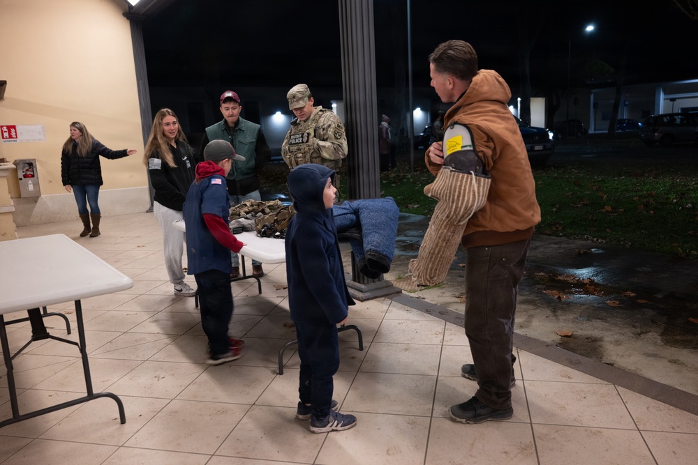Cub Scout Pack 295 attends Community Service Night
