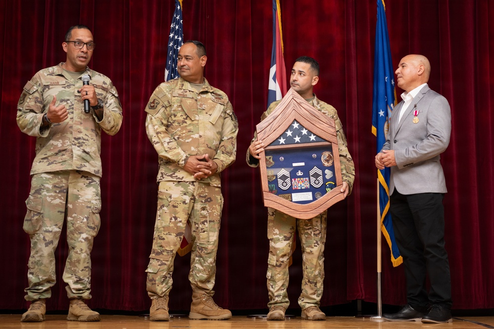Chief Master Sgt. Esteban Ruiz Retirement Ceremony