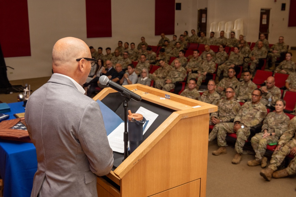 Chief Master Sgt. Esteban Ruiz Retirement Ceremony