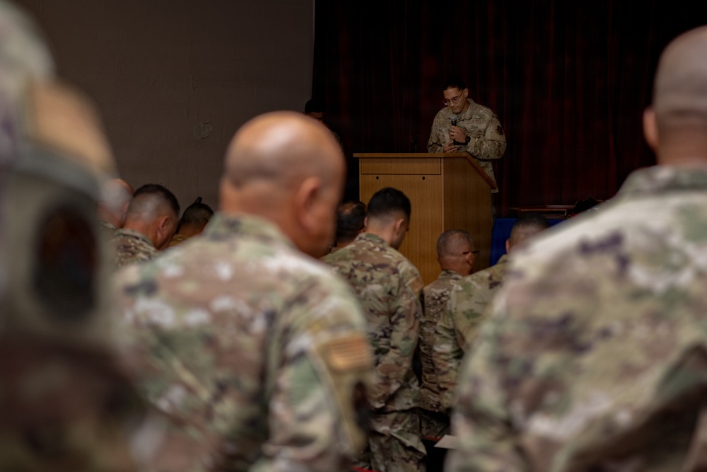 Chief Master Sgt. Esteban Ruiz Retirement Ceremony