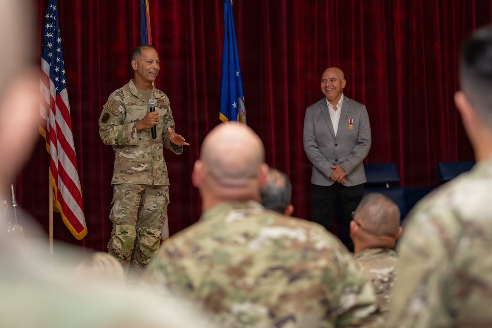 Chief Master Sgt. Esteban Ruiz Retirement Ceremony