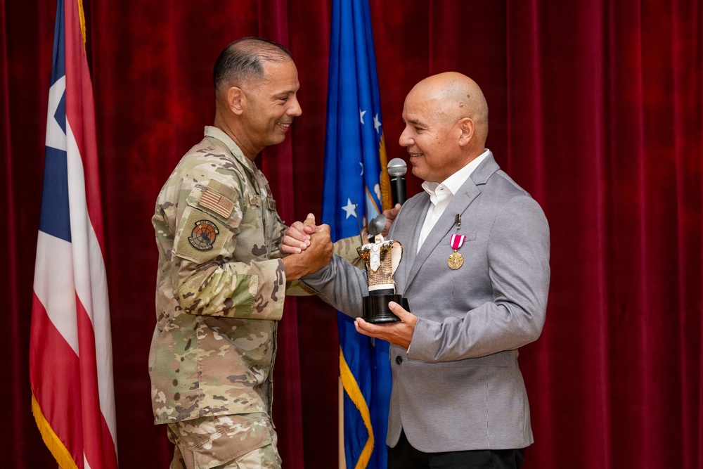 Chief Master Sgt. Esteban Ruiz Retirement Ceremony