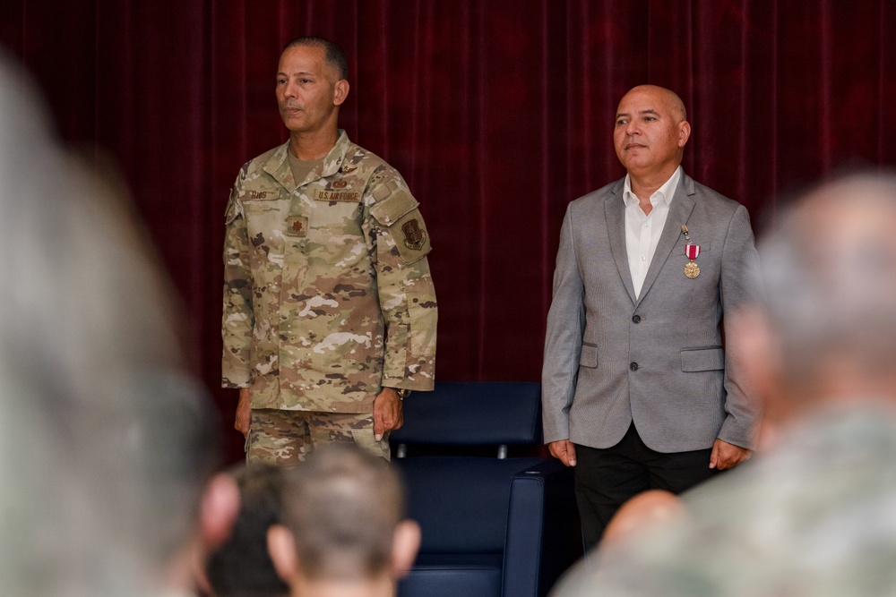 Chief Master Sgt. Esteban Ruiz Retirement Ceremony