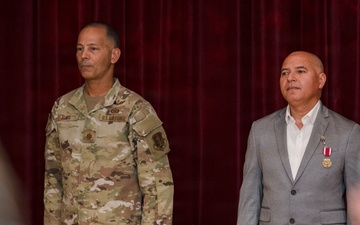 Chief Master Sgt. Esteban Ruiz Retirement Ceremony